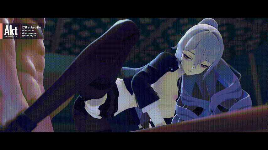 [MMD同人动画/无码] Akt大佬原神 崩坏3 布洛丽亚 千织 24年补全 [6V/1.2GB]-4.gif