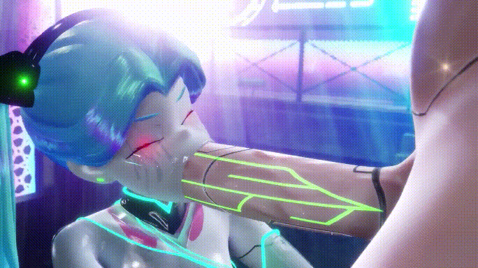 [MMD][Mantis-X] Thirsty Rebecca! - Cumplete Edition! [262m/UC]-5.gif