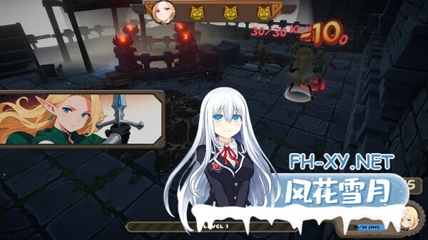 [地牢SLG/动态/新作/PC] 失落的精灵城堡 Elf Adventure The Lost Castle Demo 生肉版[1.6G]-5.jpg
