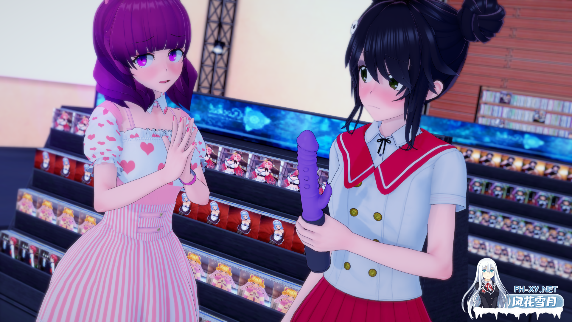 [SLG/AI汉化/3D/自慰/巨乳/]亲亲/ChariKiss[Ver0.8][PC+安卓/0.51G]-9.png