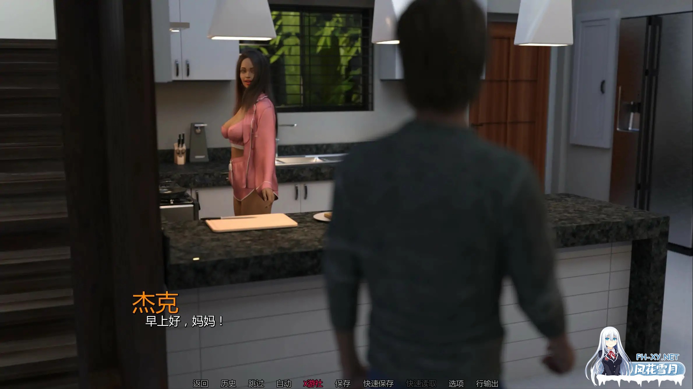 [SLG/AI汉化/3D/更新]福斯特家族：重返校园/The Fosters: Back 2 School [Ver0.6.a2] [PC+安卓/1.13G]-1.jpg