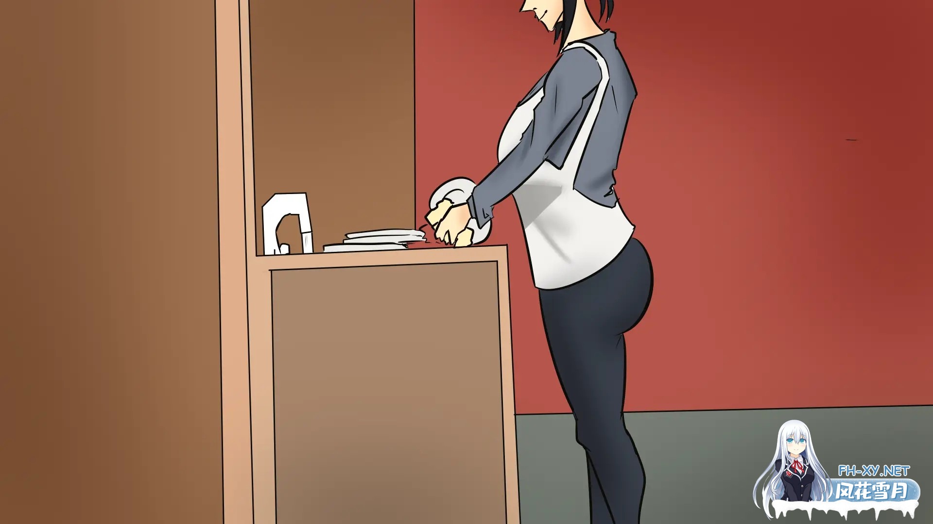 [SLG/动态/更新/汉化/2D/多P/巨乳]单亲妈妈/Single Mother[Ver0.16][PC+安卓/1.16G]-2.jpg