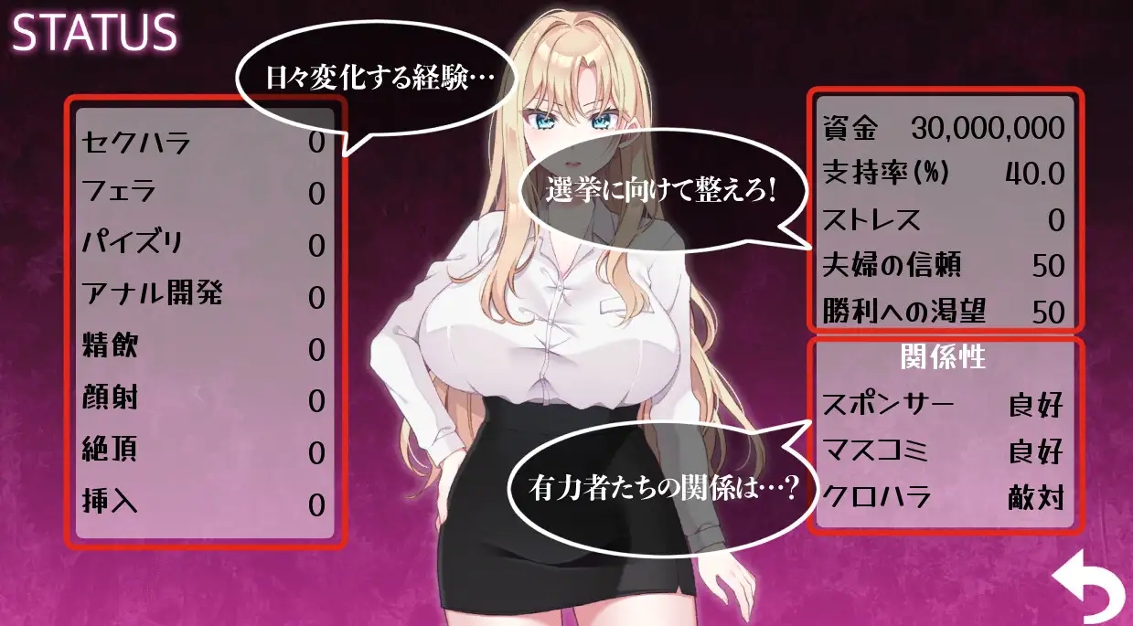 [PC][新作SLG/人妻/NTR/2D]NTR POLITICS JP 〜爆乳政治家の選挙活動記録！政敵に負けるなんてアリエナイ〜正式版 [674MB]-4.jpg