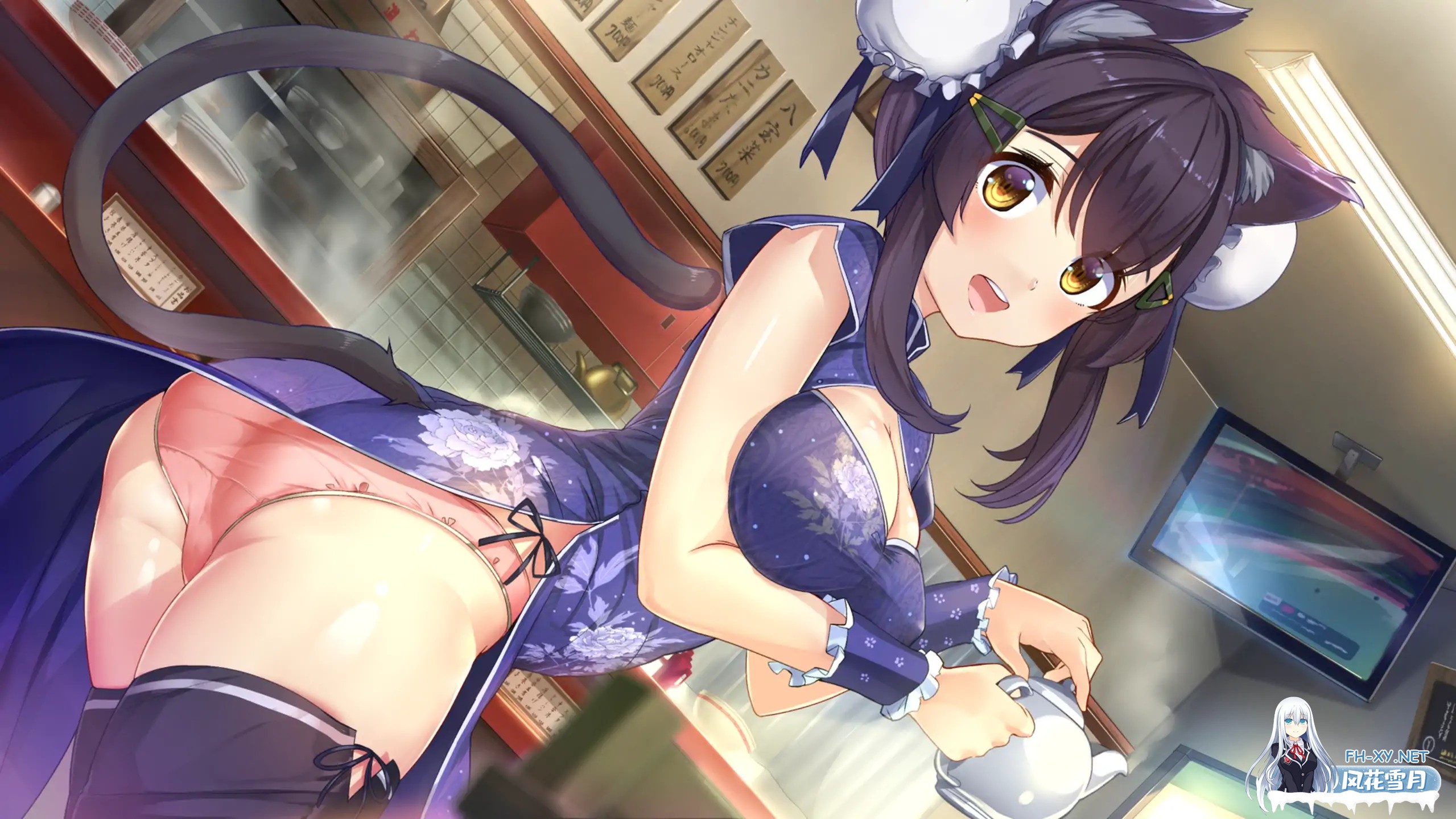 [ADV/STEAM官中/步兵/猫娘/兽耳/巨乳/乳交]神社里的猫巫女/ねこみこ/NekoMiko[Ver1.03][PC/0.72G]-3.jpg